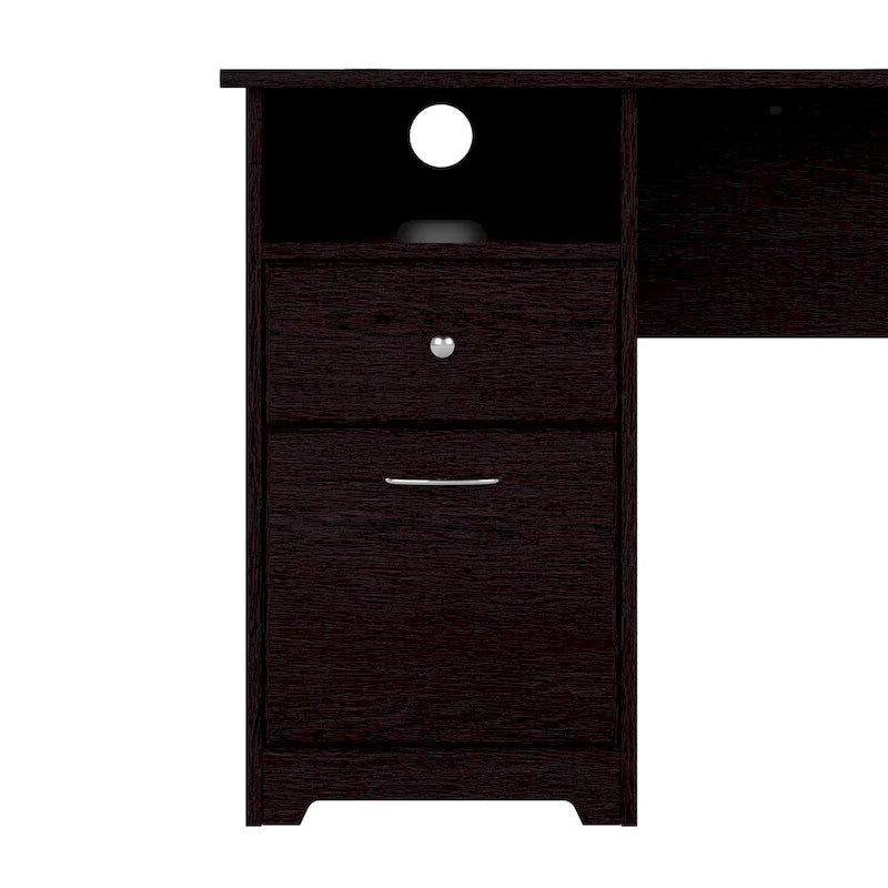Bush Furniture Cabot 60W Computer Desk with Drawers and Storage