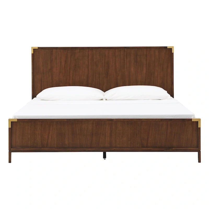 Khourush Low Profile Campaign Platform Bed by iNSPIRE Q Modern