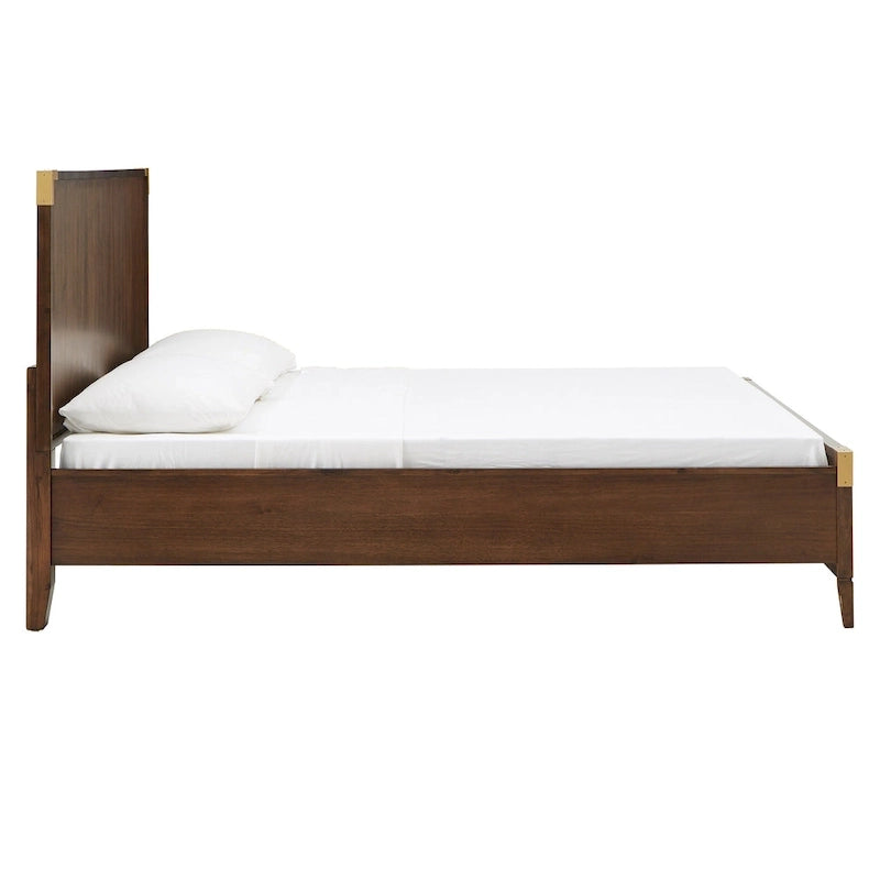 Khourush Low Profile Campaign Platform Bed by iNSPIRE Q Modern
