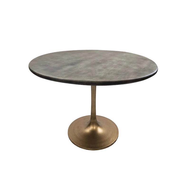 Carolina Living Alden Wood Top 40 Round Dining Table