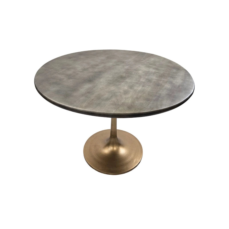 Carolina Living Alden Wood Top 40 Round Dining Table