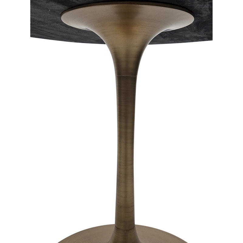 Carolina Living Alden Wood Top 40 Round Dining Table