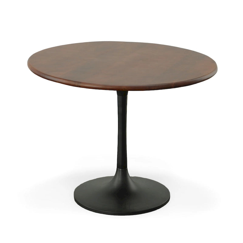 Carolina Living Alden Wood Top 40 Round Dining Table