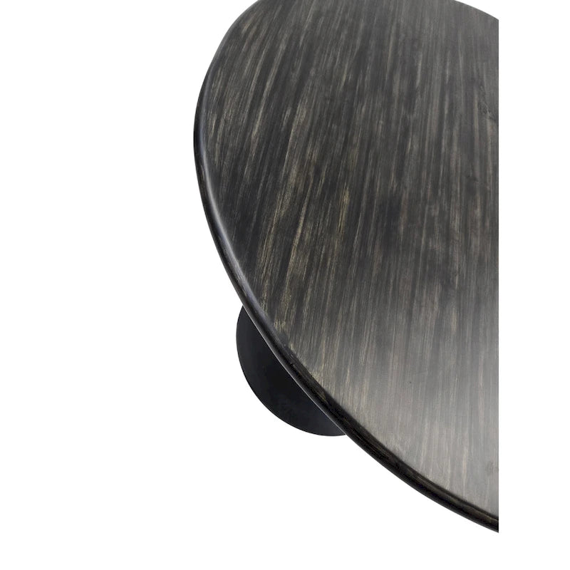 Carolina Living Alden Wood Top 40 Round Dining Table