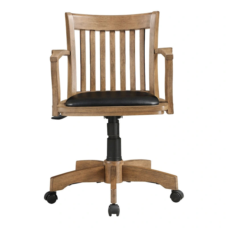 Copper Grove Wilbur Vintage Padded Wood Banker's Chair