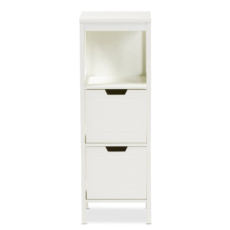 Reuben Cottage and Farmhouse 2-Drawer Storage Cabinet