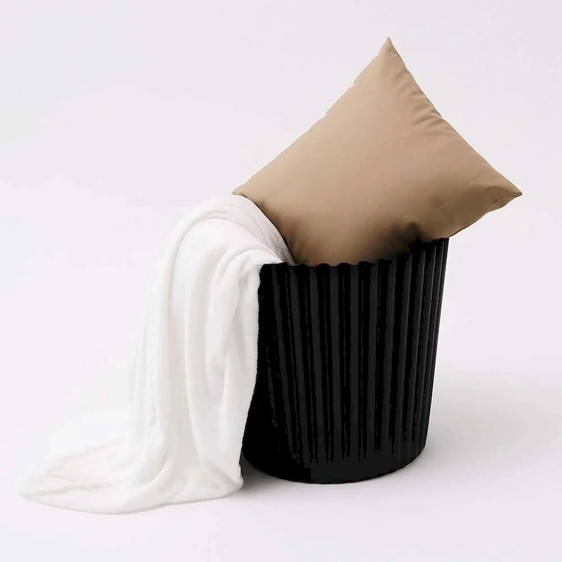 Stackable Modern Dining Restaurant Stacking Chairs End Table Cupcake for Living Break Room Vanity Bedroom No Back Office