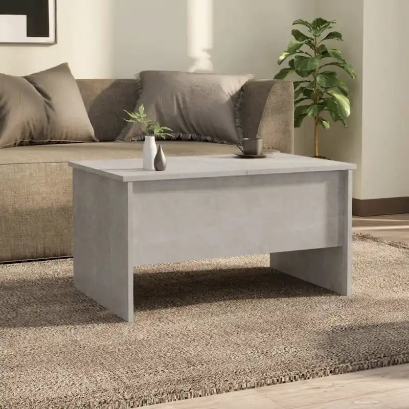 vidaXL Coffee Table Lift Top End Table Accent Side Sofa Table Engineered Wood - 31.5 x 19.7 x 16.7