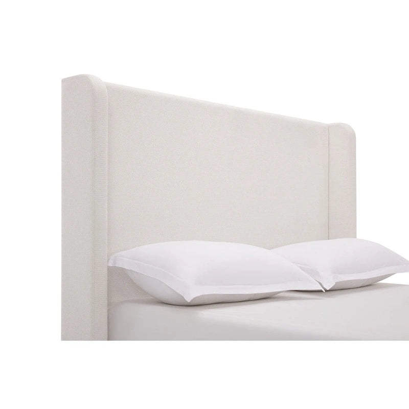 Tall Headboard Upholstered Bed Elegant Simplicity Bedroom Bed