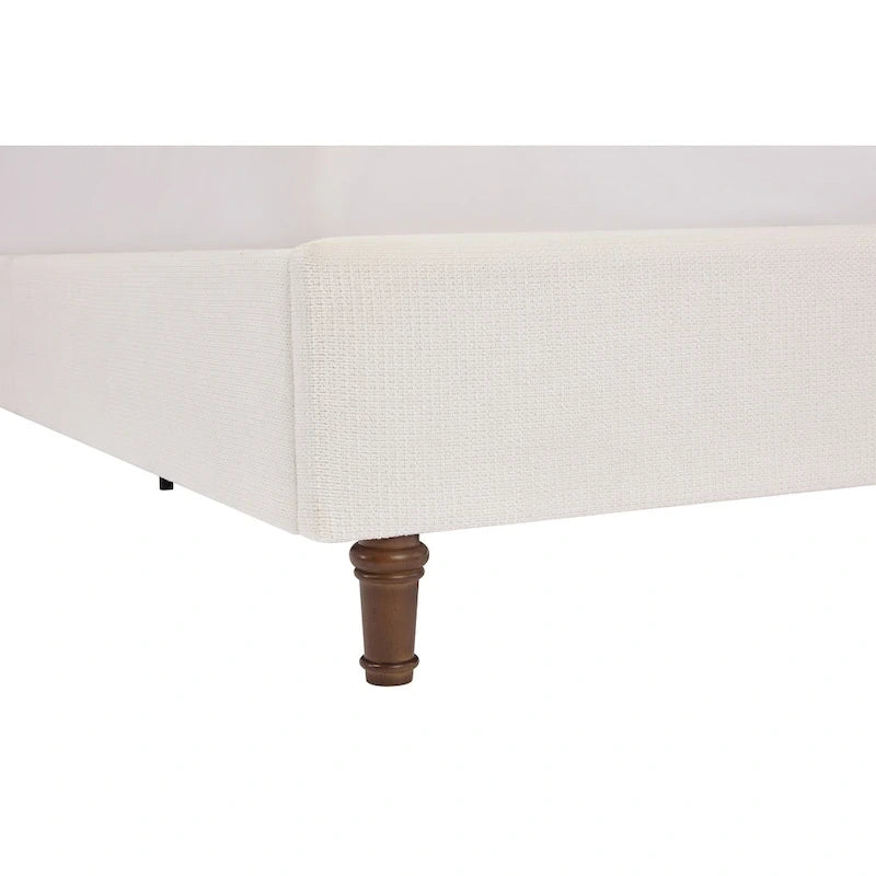 Tall Headboard Upholstered Bed Elegant Simplicity Bedroom Bed