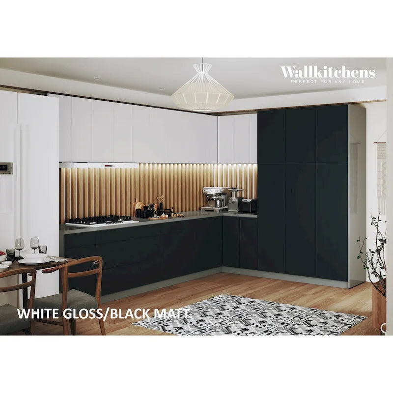 Kitchen Timeless Collection Black Color Base Size 12Ft Wide - 144x102