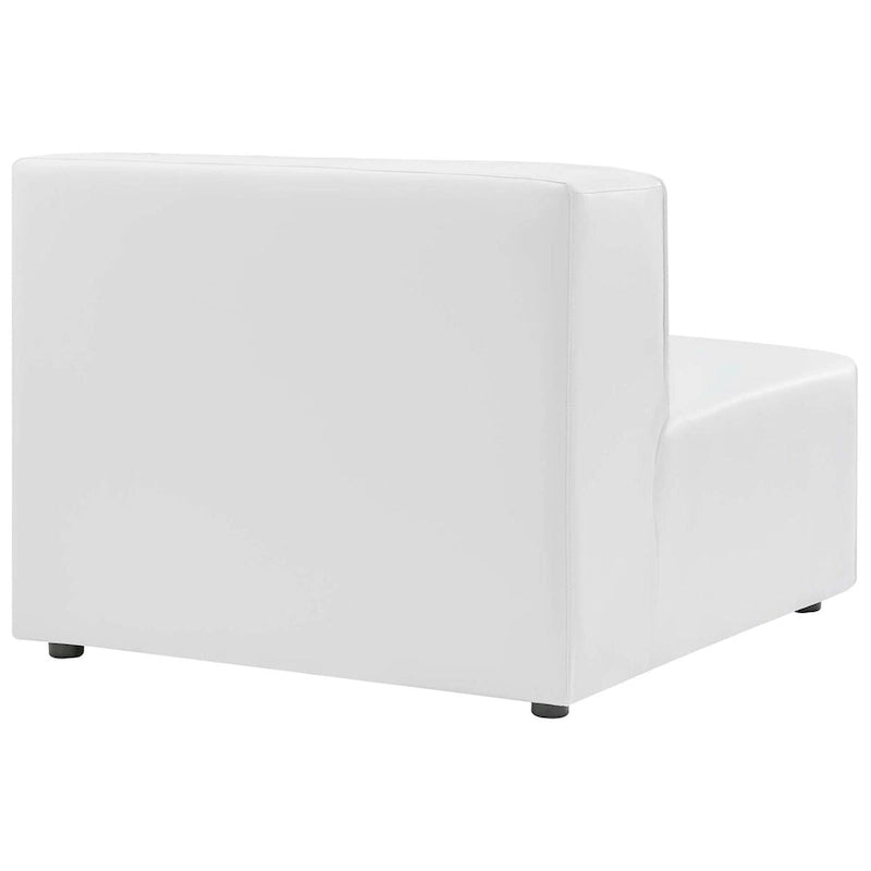 Mingle Vegan Leather 5-Piece Sectional Sofa