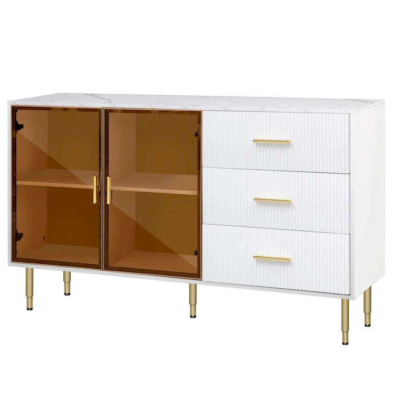 Modern Sideboard MDF Buffet Cabinet