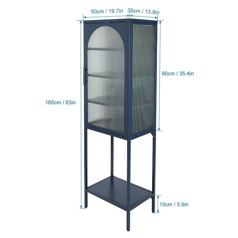 Tempered Glass Door Cabinet