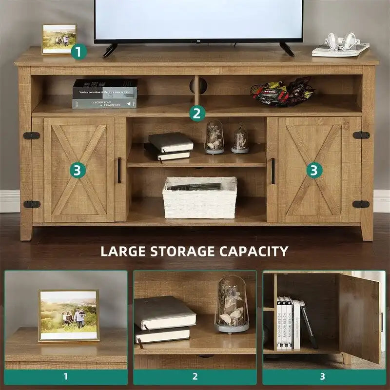 Coffee Bar Cabinet - 15.7D x 59.5W x 30H