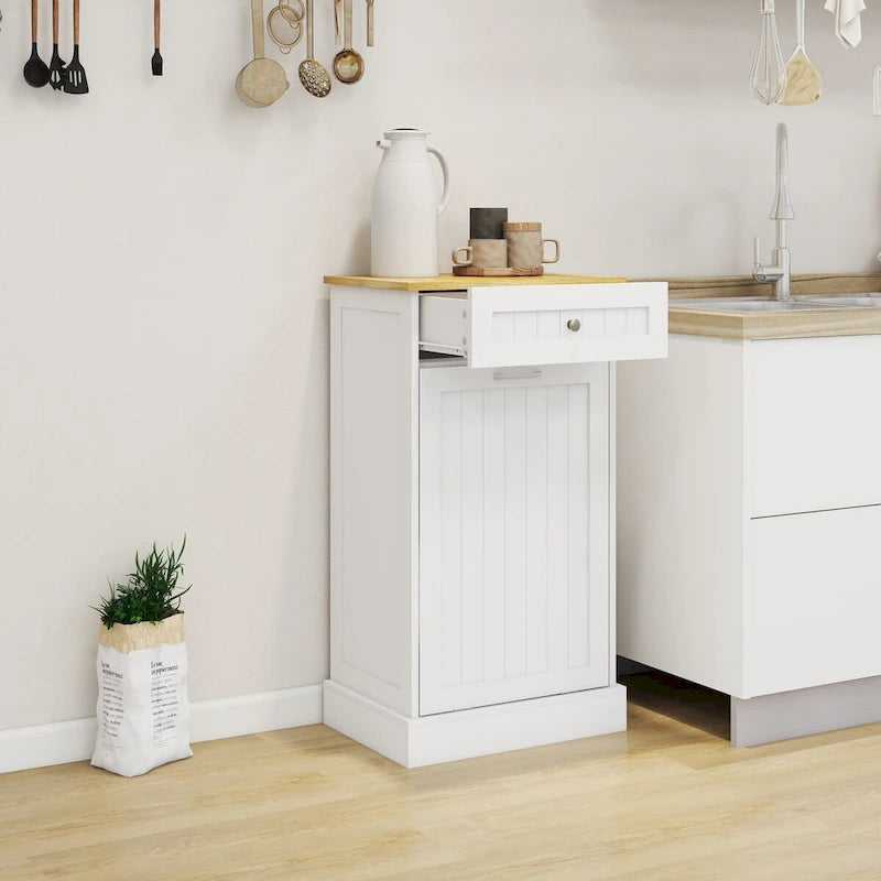 RR Kitchen Trash Cabinet