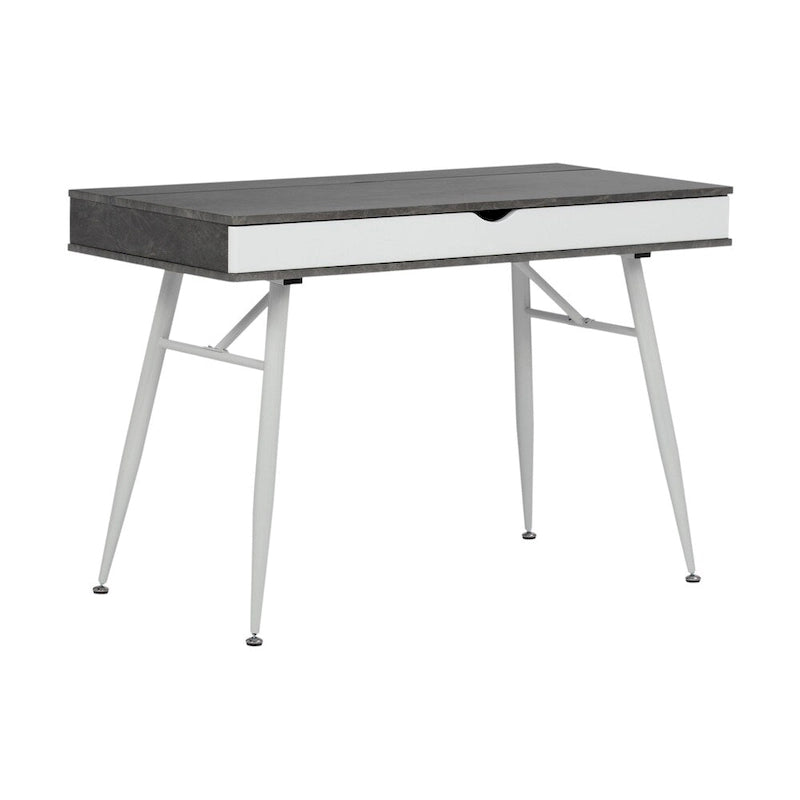 Calico Designs Alcove Modern Desk with Large Split Drawer