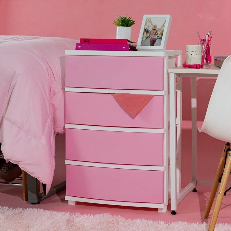 4 Drawer Wide Storage Drawer