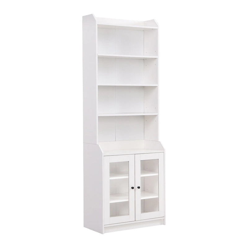 Tall Cabinet with Adjustable Shelves for Living Room