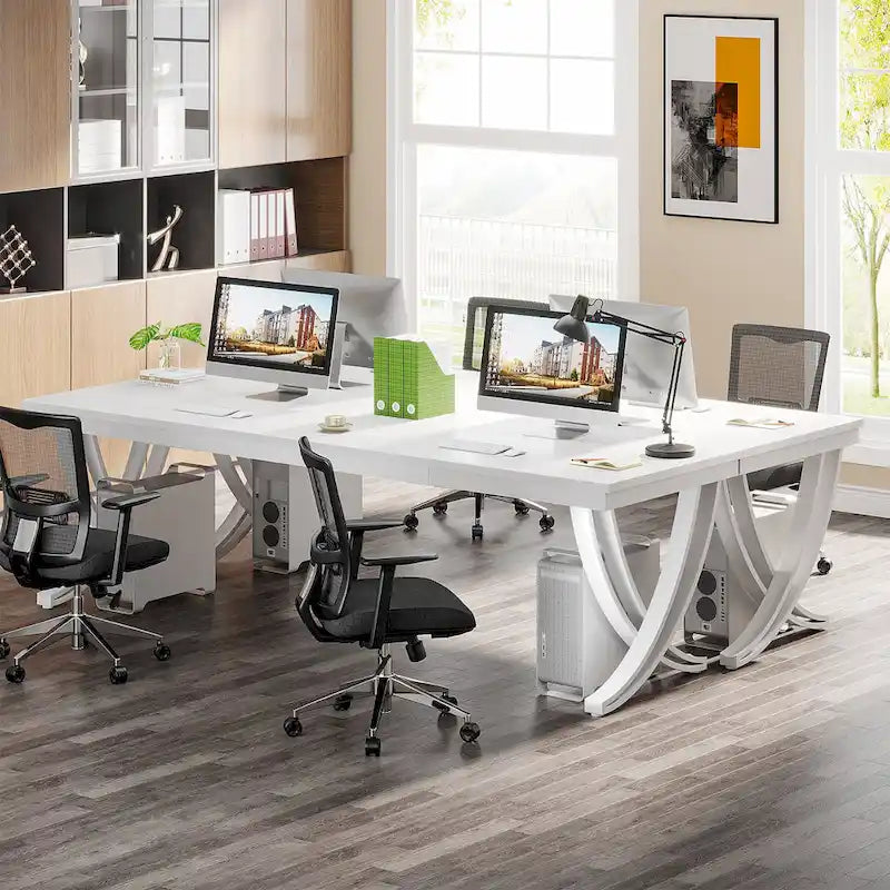 78 Computer Desk for Home Office, Rectangular Writting Table for Study Room