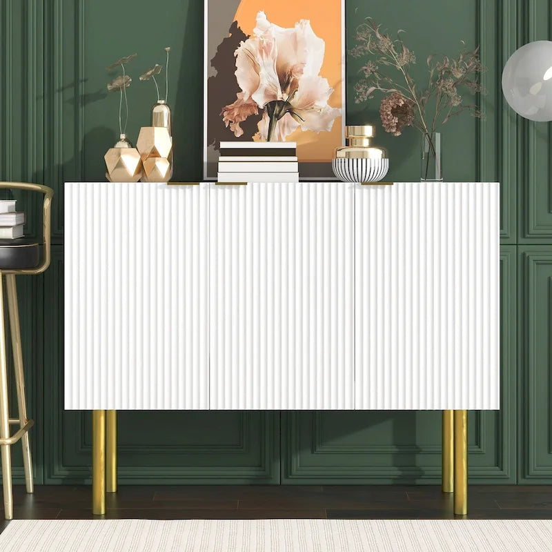 47 Modern Simple Luxury Style with Adjustable Shelves Buffet/Sideboard