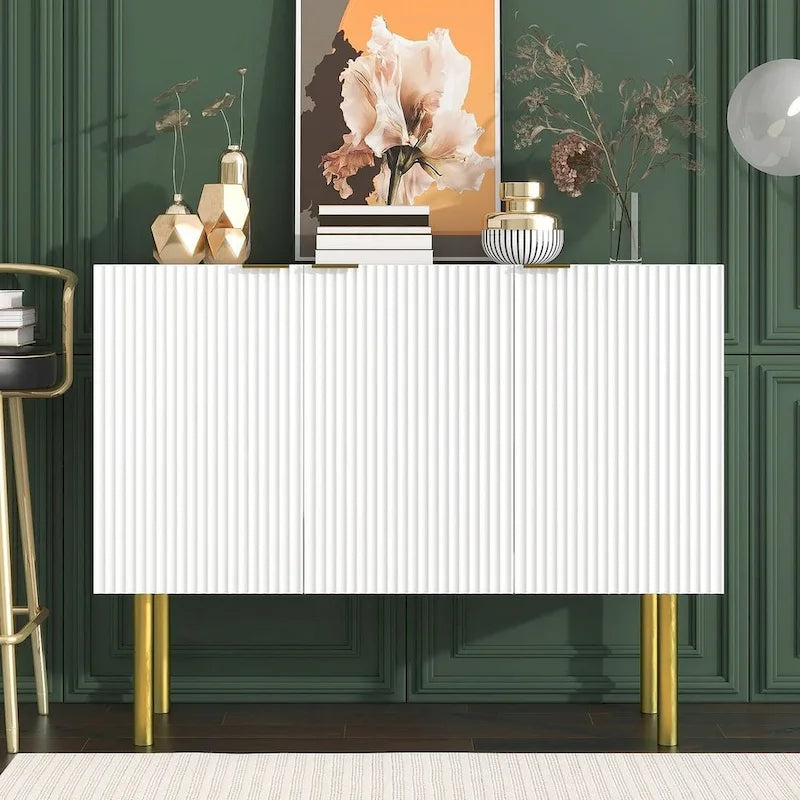 47 Modern Simple Luxury Style with Adjustable Shelves Buffet/Sideboard
