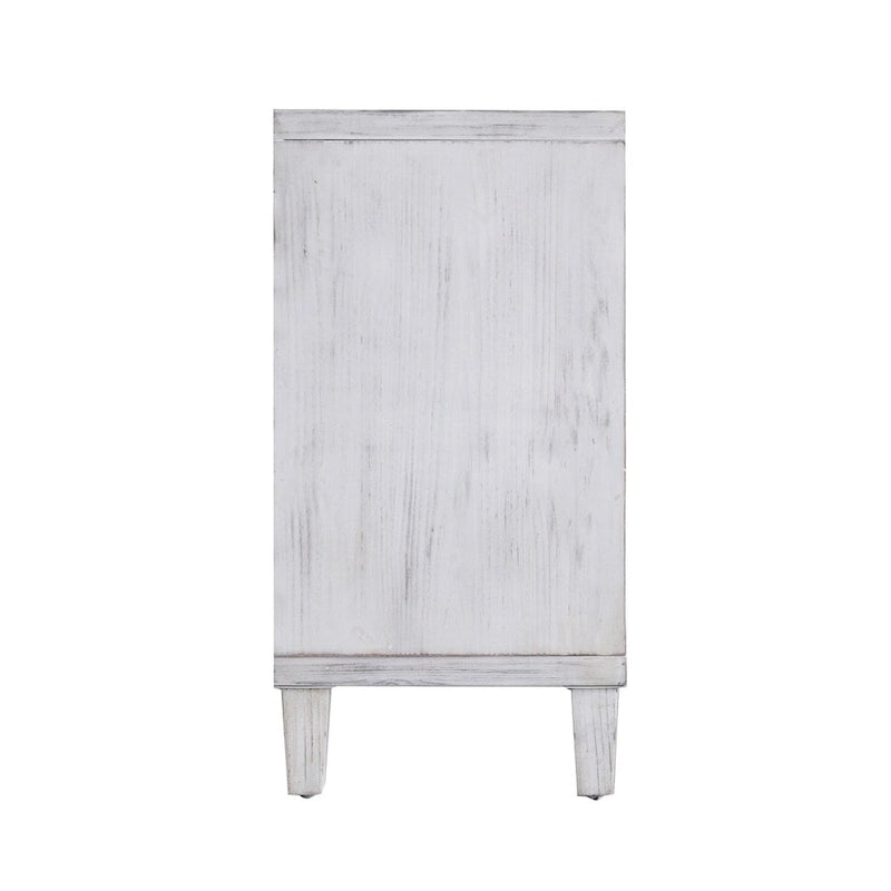 Accent Cabinet 4 Door Wooden Cabinet Sideboard Buffet Server Cabinet