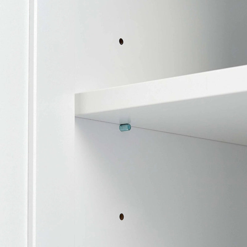 Tall Storage Cabinet with Two Drawers